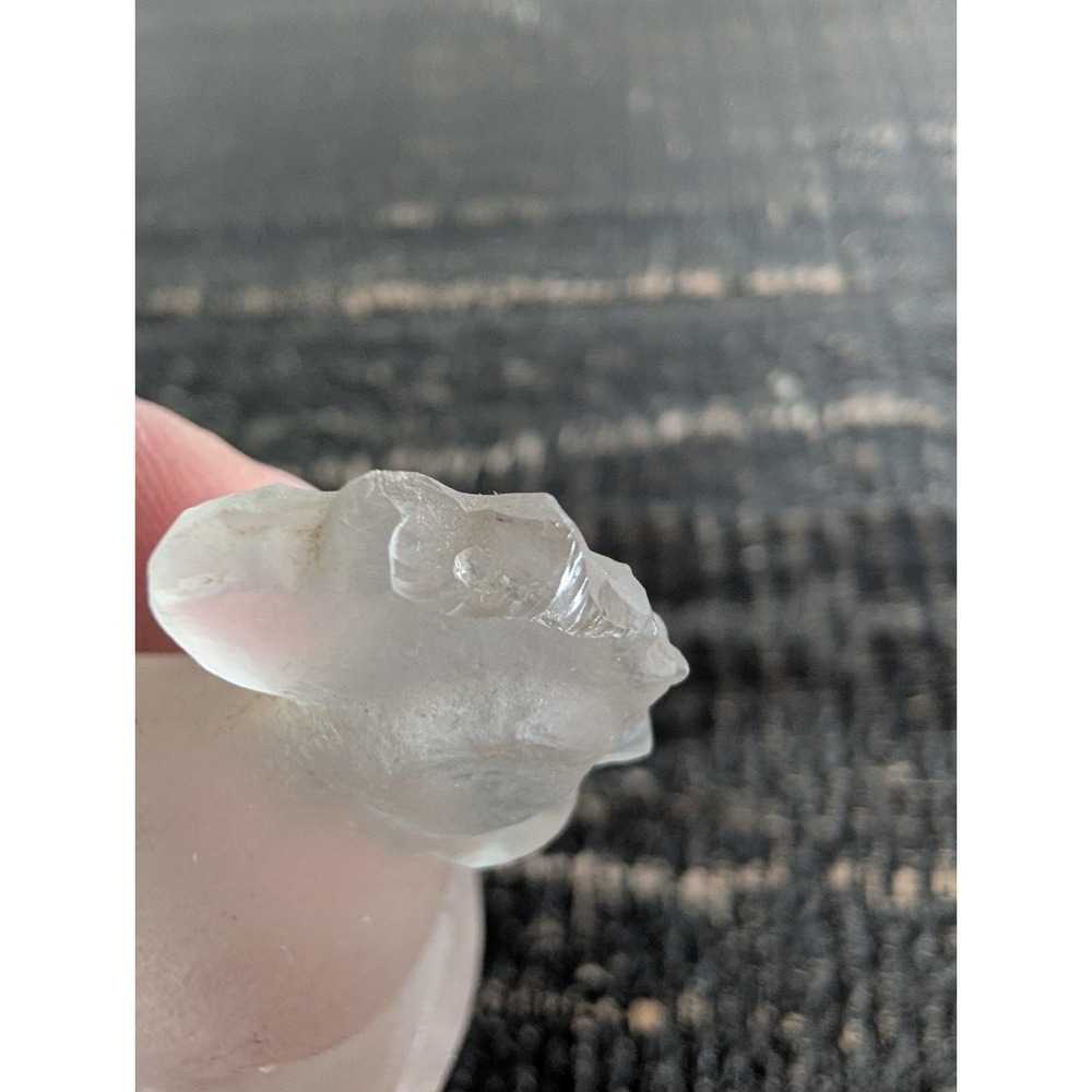Lalique Rooster Stamp Signed Frosted Glass Statue France 2.5" RARE *READ* - Picture 5 of 11